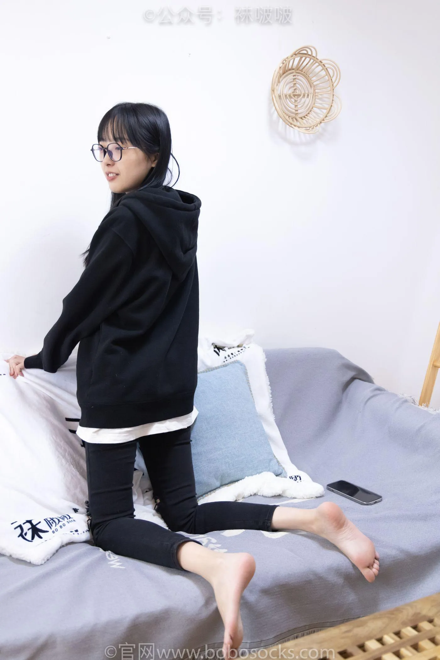 [BoBoSocks袜啵啵]NO.061 稚予-短靴、白棉袜、裸足 [145P]插图7